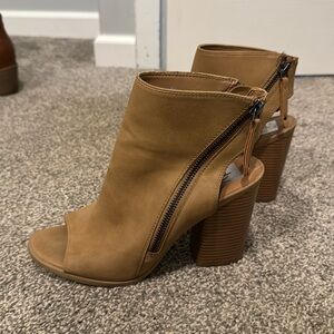 Dolce Vita Open-Heel Boots